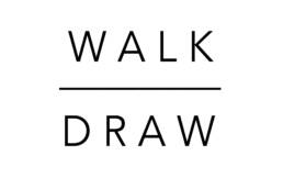 Walk Draw text logo