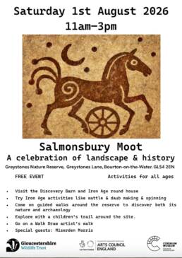 image of Salmonsbury horse with text info